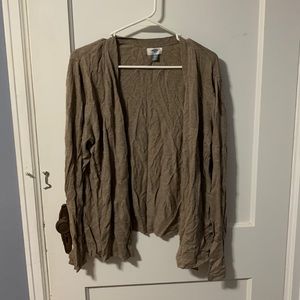Old Navy Women’s Beige Cardigan Sweater